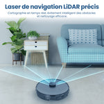 Load image into Gallery viewer, AIRROBO L50+ | Robot aspirateur avec navigation laser LDS intelligente