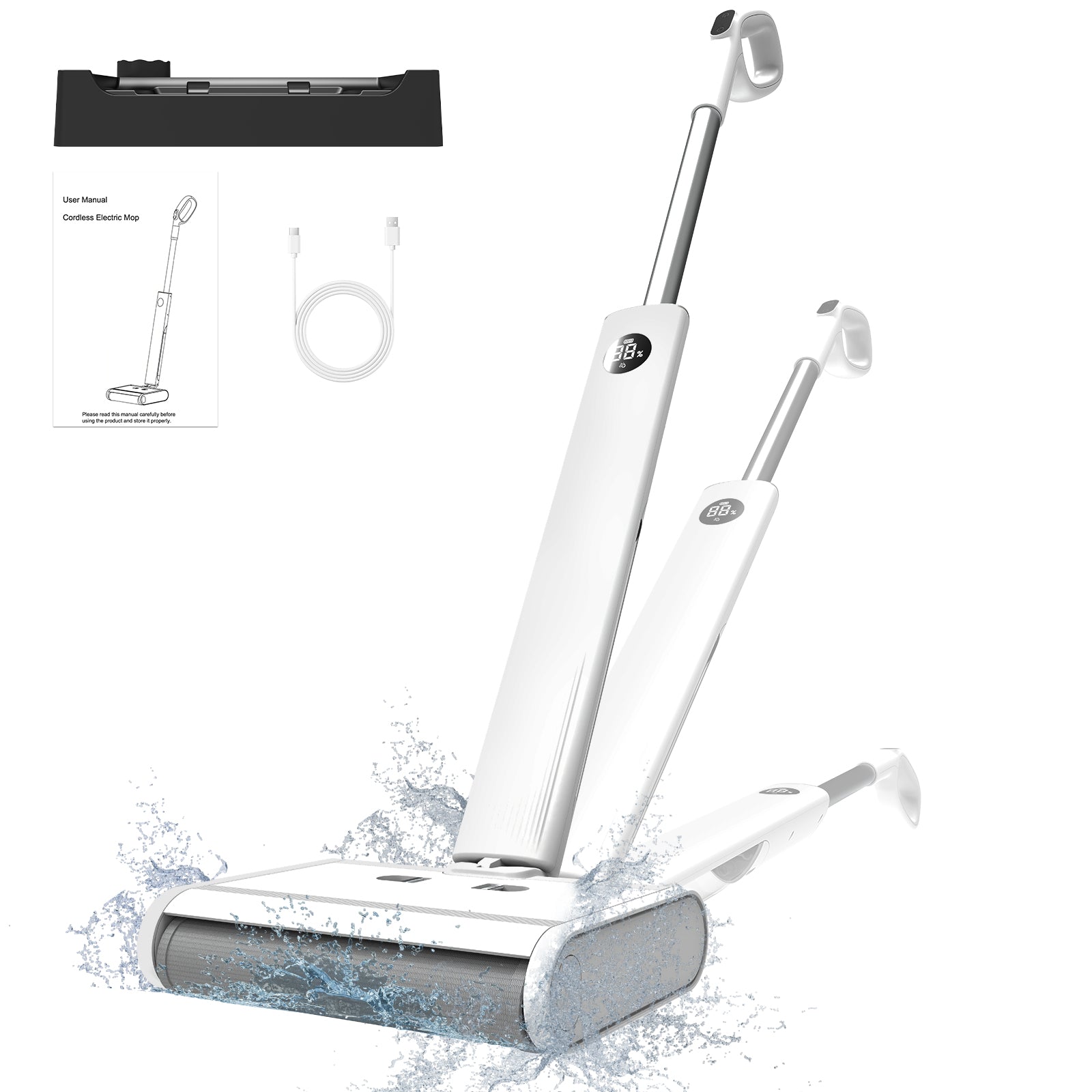 AIRROBO FC10 - Nettoyeur électrique sans fil ultra-léger – vue principale