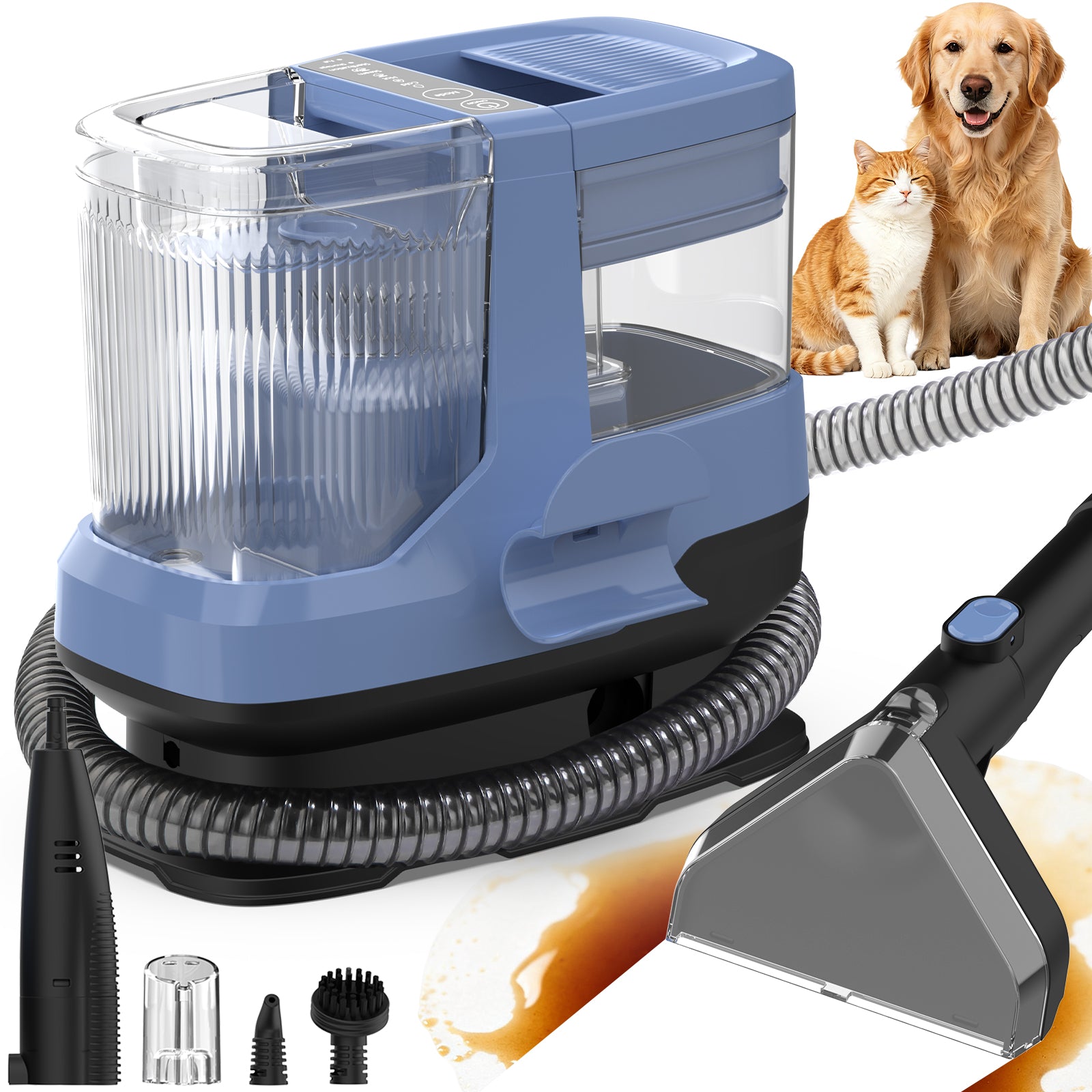 AIRROBO CP100 Nettoyeur de taches tout-en-un avec stérilisation à la vapeur