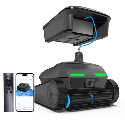 AIRROBO Omni CP400 Robot de Piscine 4‑en‑1 pour Piscines Hors Sol et Enterrées avec Écumeur de… – vue principale