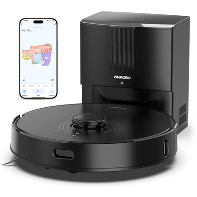 AIRROBO Q20+ avec station auto-vidange et application mobile