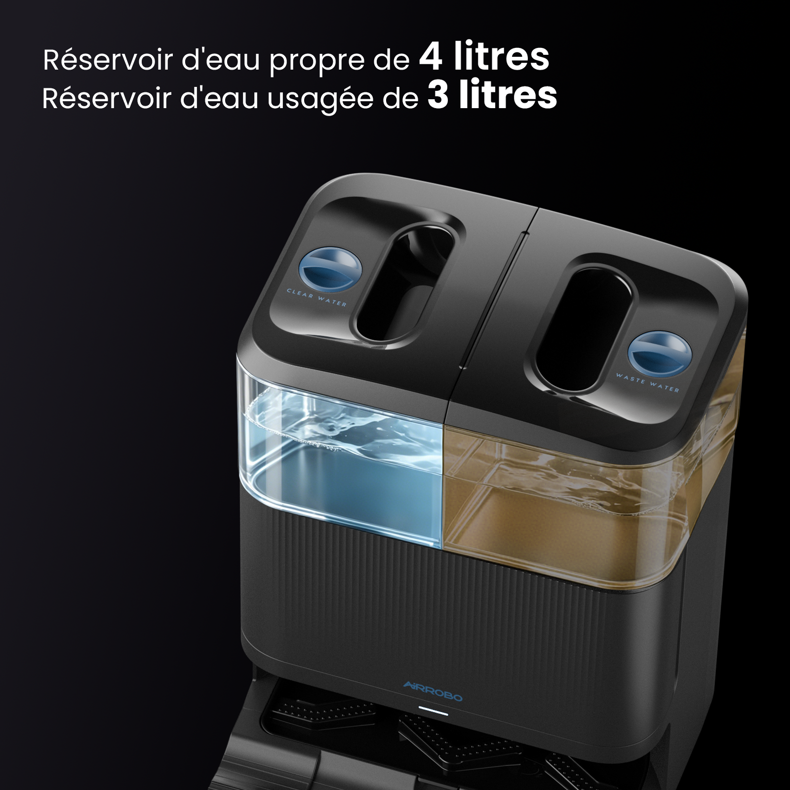 AIRROBO M2 Aspirateur Robot Smart Tout-en-Un