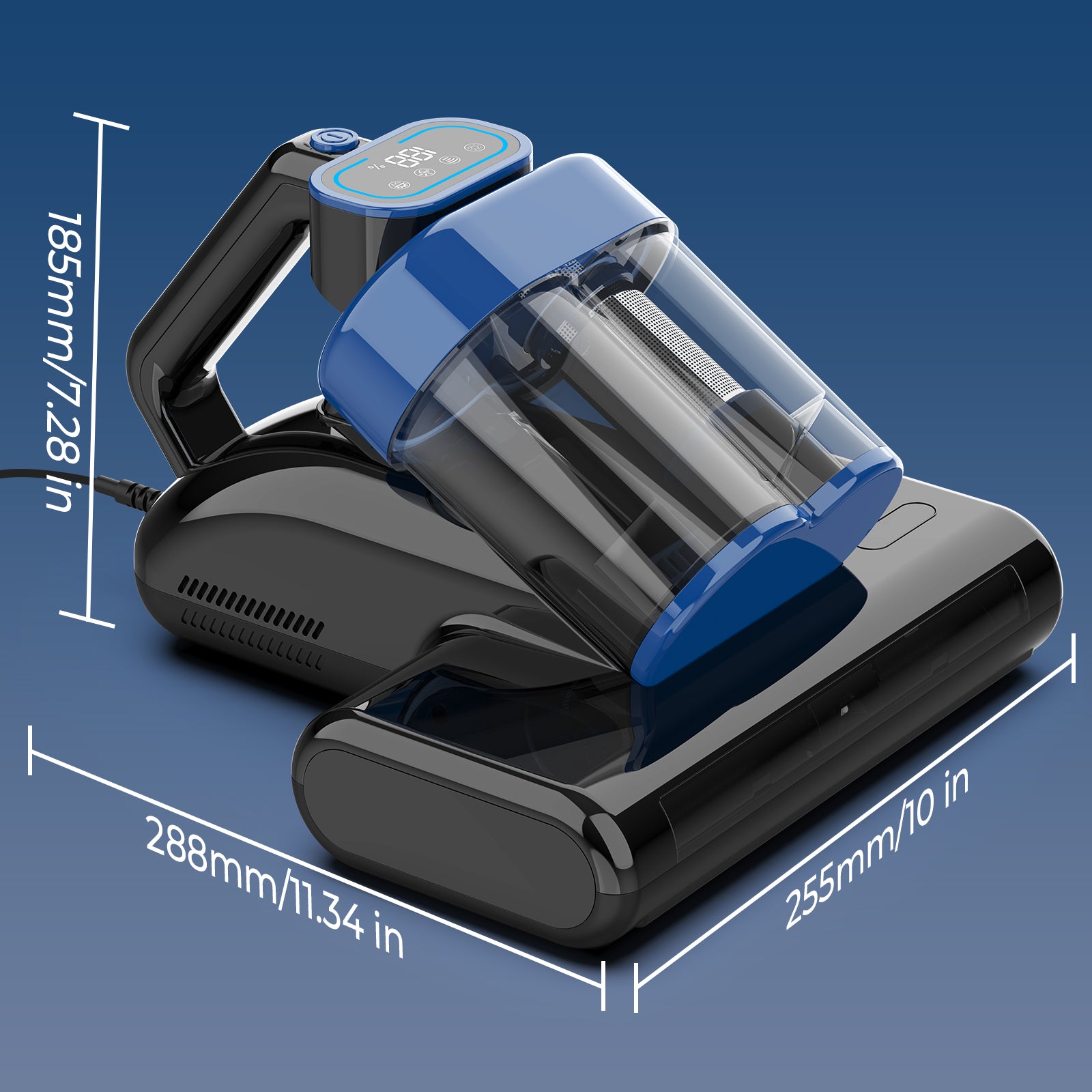 AIRROBO VM20 Aspirateur pour matelas avec séchage à air chaud et nettoyage profond UV