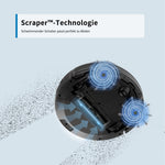 Load image into Gallery viewer, AIRROBO P20 Staubsauger Roboter ist mit der Scraper™-Technologie für die ultimative Staubvernichtung entwickelt - AIRROBO DE
