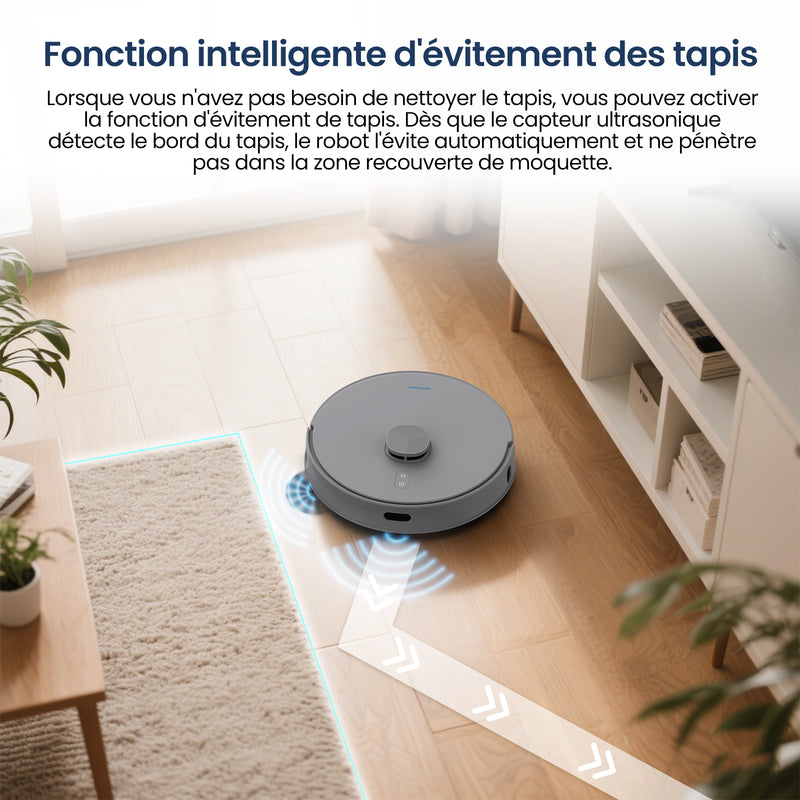 AIRROBO L50+ | Robot aspirateur avec navigation laser LDS intelligente