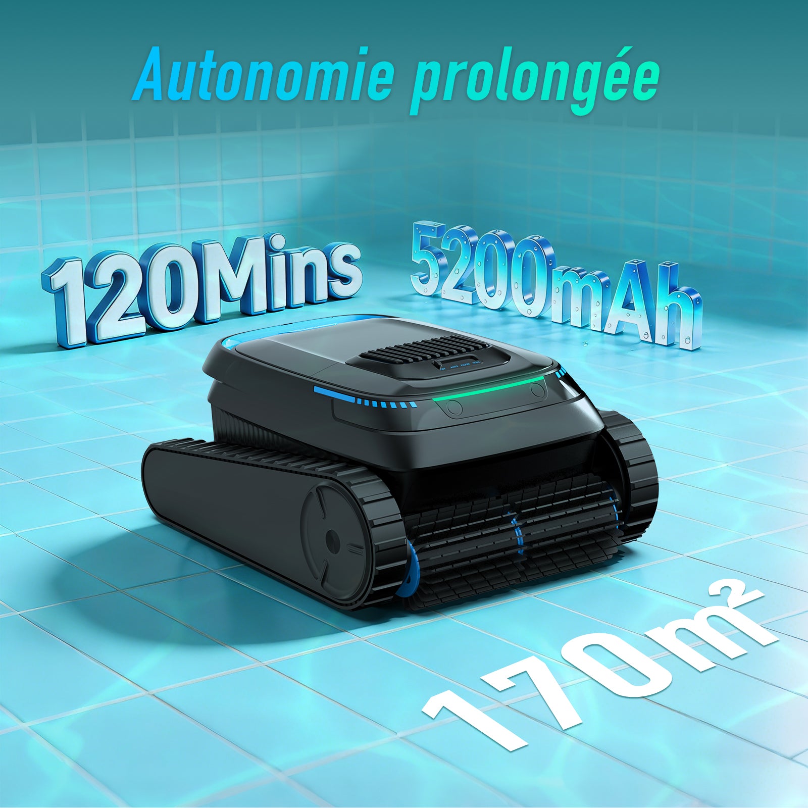 AIRROBO CP20 Robot nettoyeur de piscine sans fil