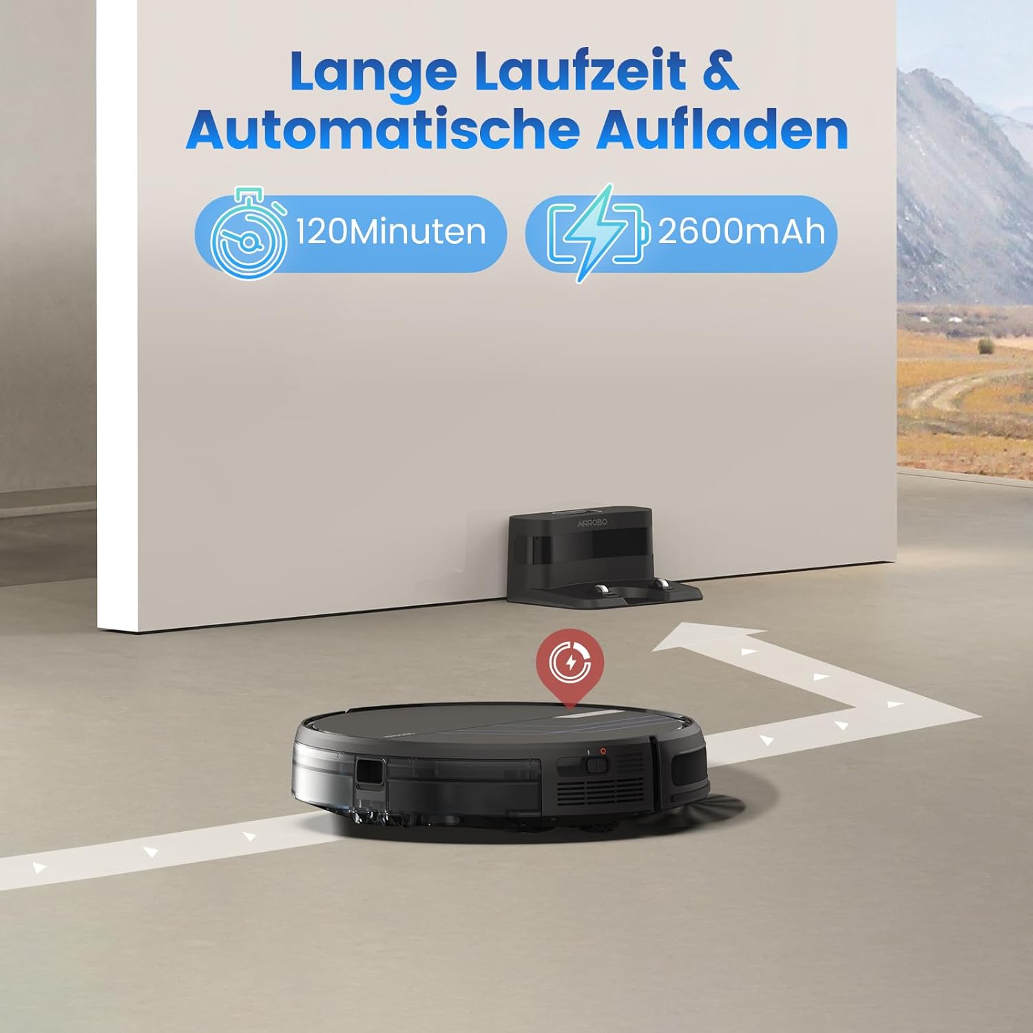 AIRROBO P30 Robot aspirateur rénové 90% neuf