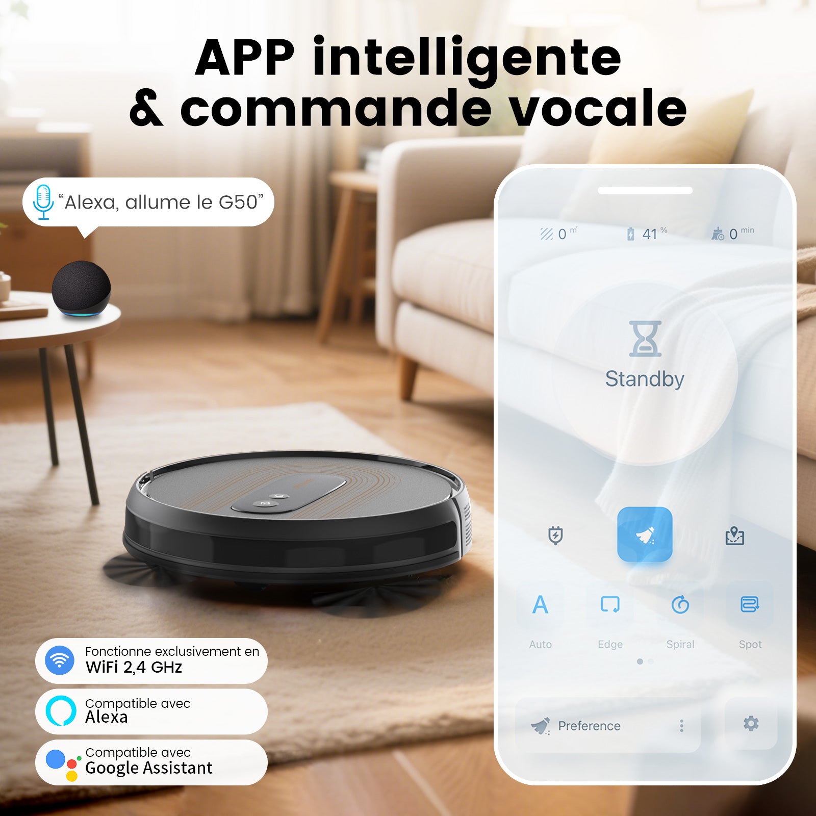 AIRROBO G50 | Robot aspirateur