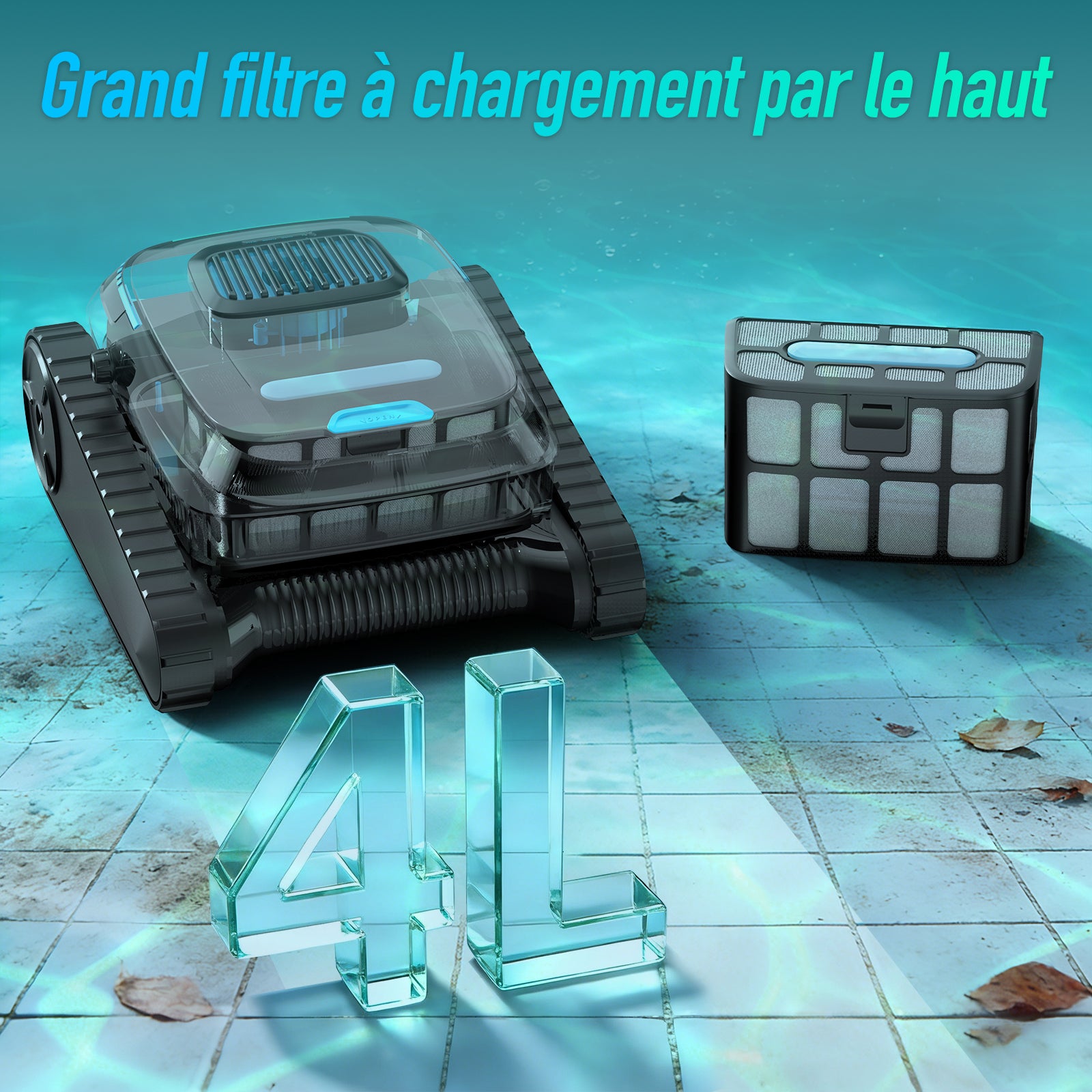 AIRROBO CP20 Robot nettoyeur de piscine sans fil