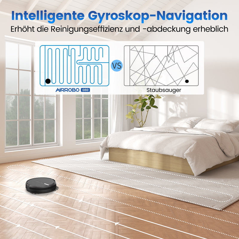 AIRROBO G60 Robot aspirateur 90 % neuf – Reconditionné officiel